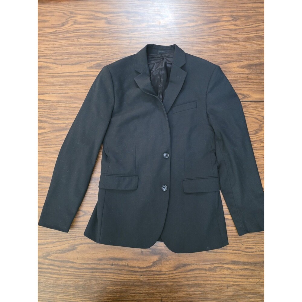 J. Ferrar Slim Black Blazer